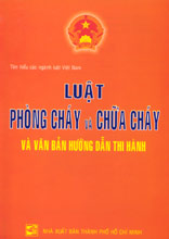 LUẬT  PHÒNG CHÁY VÀ CHỮA CHÁY